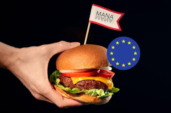 ManaBurger Now Available Throughout the EU and UK! Try the World's First Nutritionally Complete Burger!